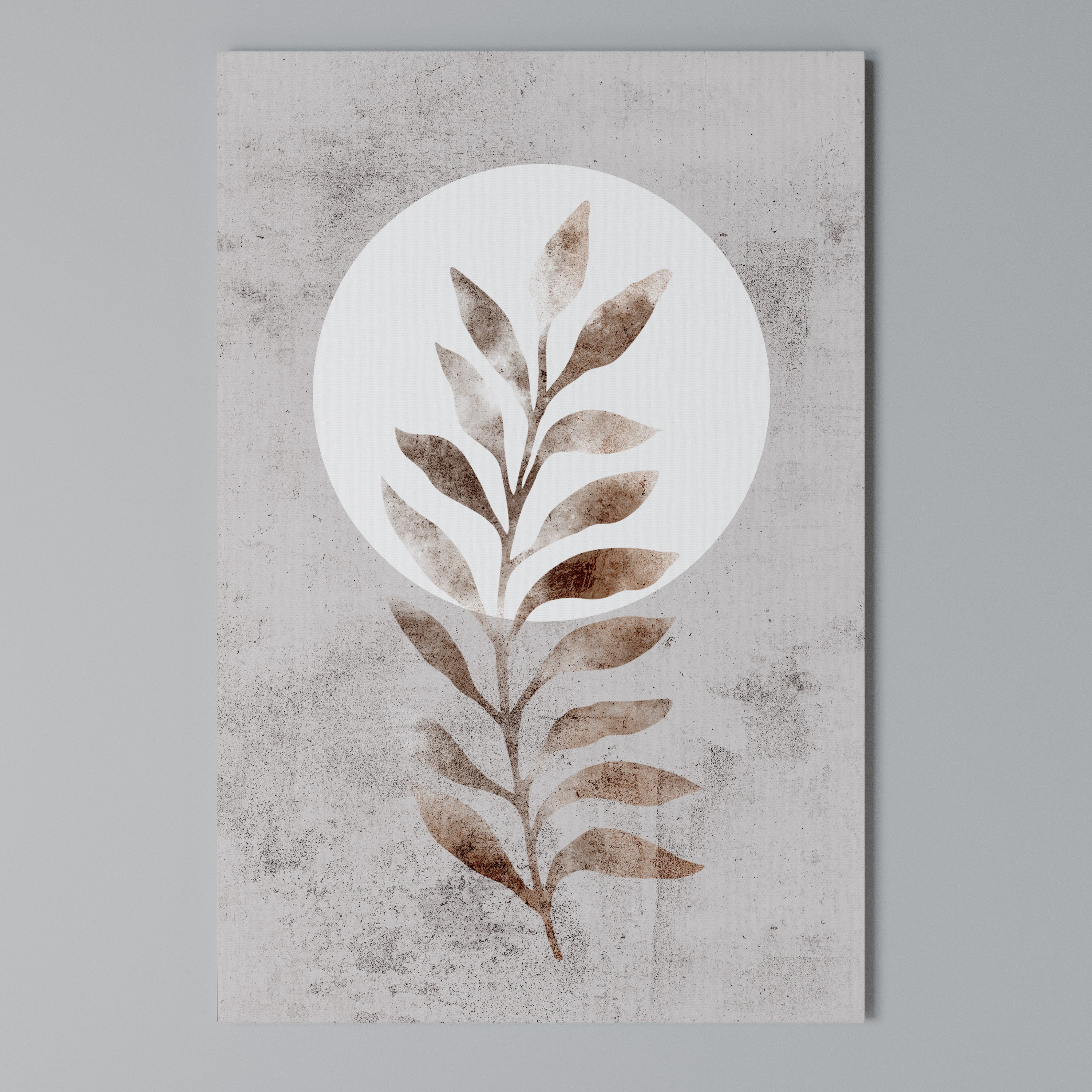 LEAF RADIANCE Vertical Canvas Print
