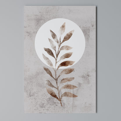 LEAF RADIANCE Cuadro en lienzo vertical