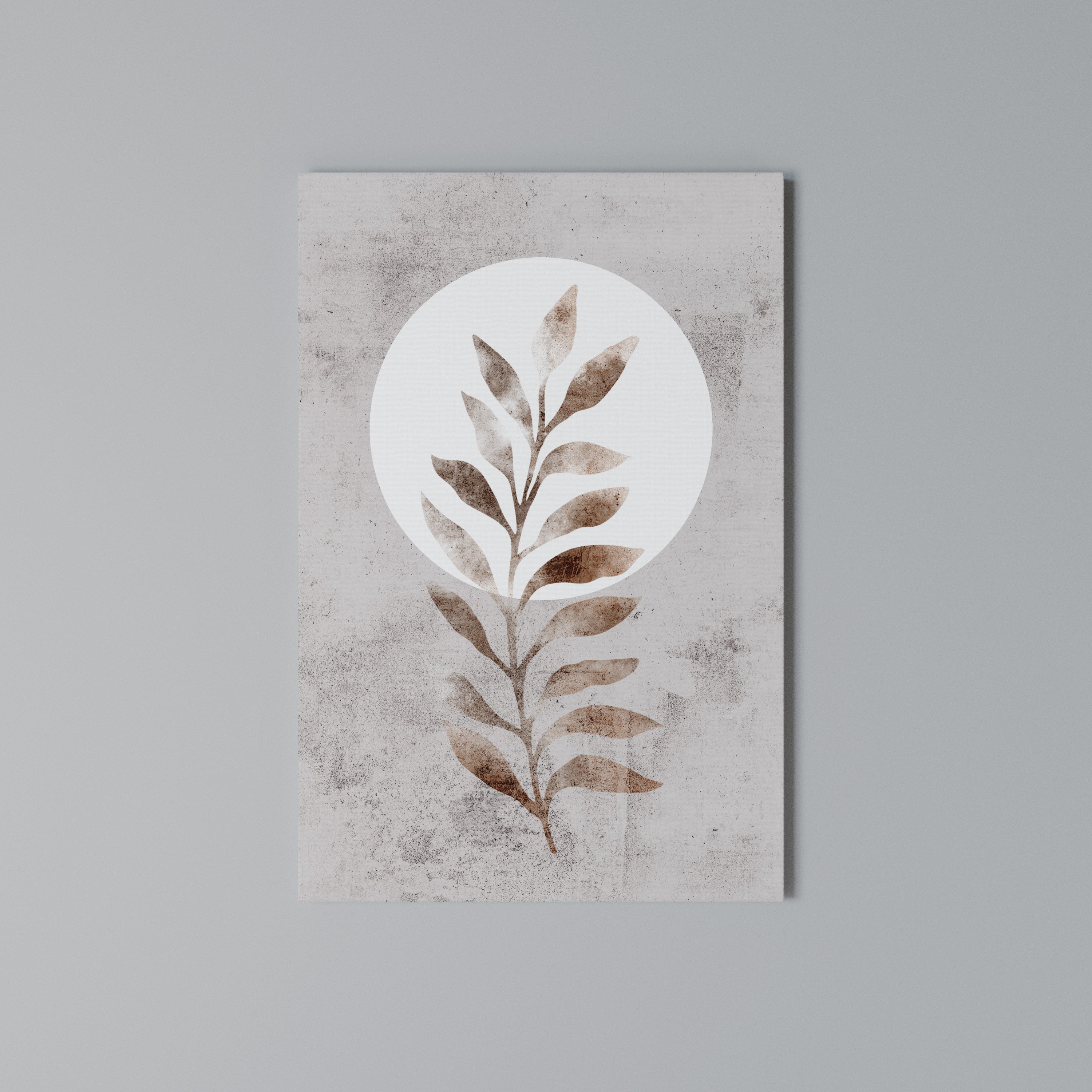 LEAF RADIANCE Vertical Canvas Print