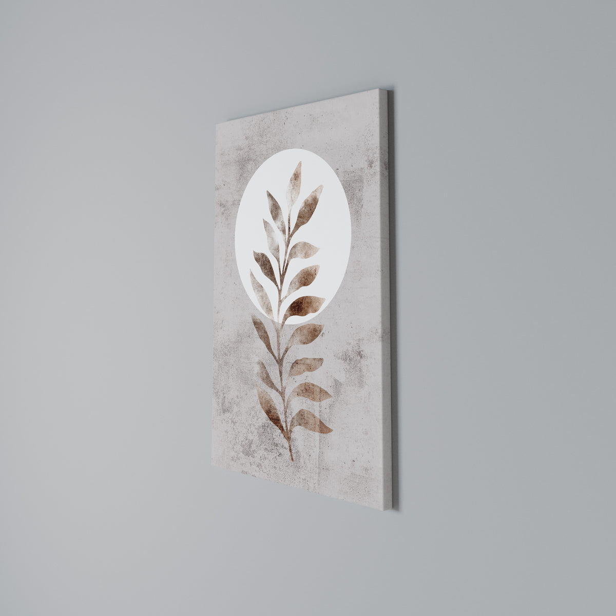 LEAF RADIANCE Cuadro en lienzo vertical