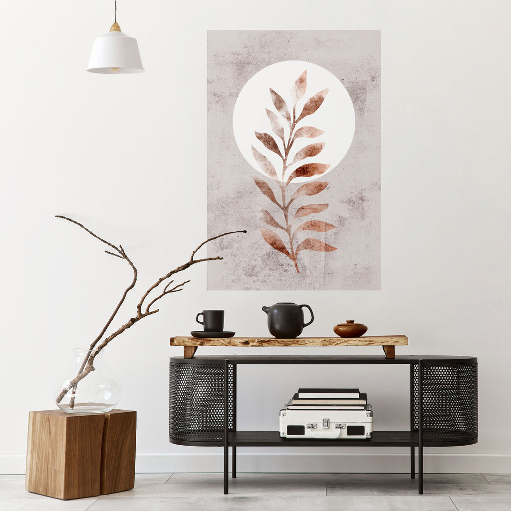 LEAF RADIANCE Peel and Stick Vertical Poster