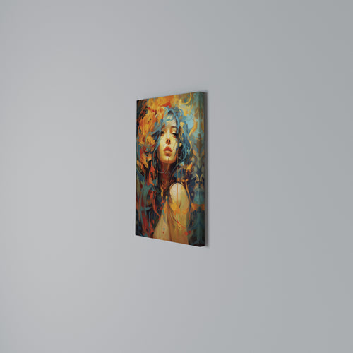 RAINBOW MUSE Cuadro en lienzo vertical