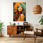 RAINBOW MUSE Póster Vertical Adhesivo