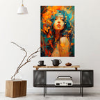 RAINBOW MUSE Póster Vertical Adhesivo