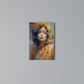 CHROMA CHARM Vertical Canvas Print