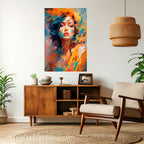 CHROMA CHARM Póster Vertical Adhesivo