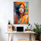 CHROMA CHARM Póster Vertical Adhesivo