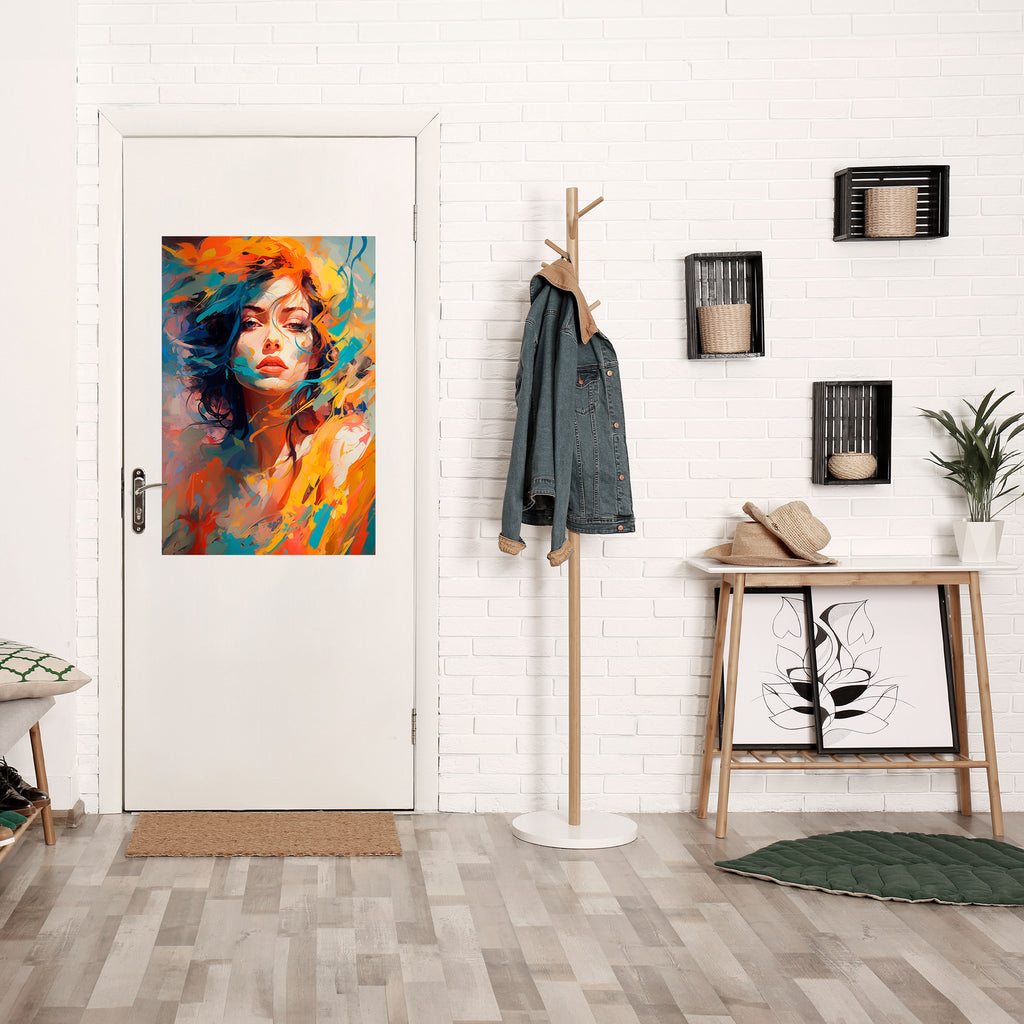 CHROMA CHARM Peel and Stick Vertical Poster