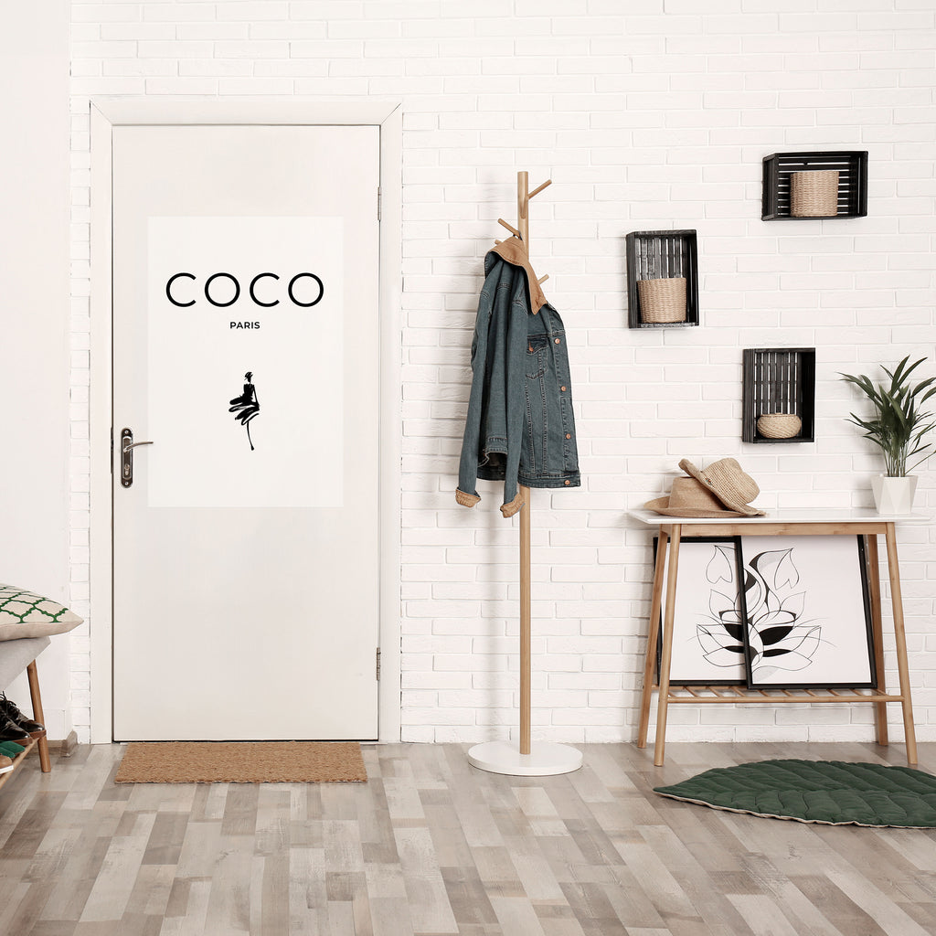 COCO CHANEL - TIMELESS ELEGANCE Peel and Stick Vertical Poster