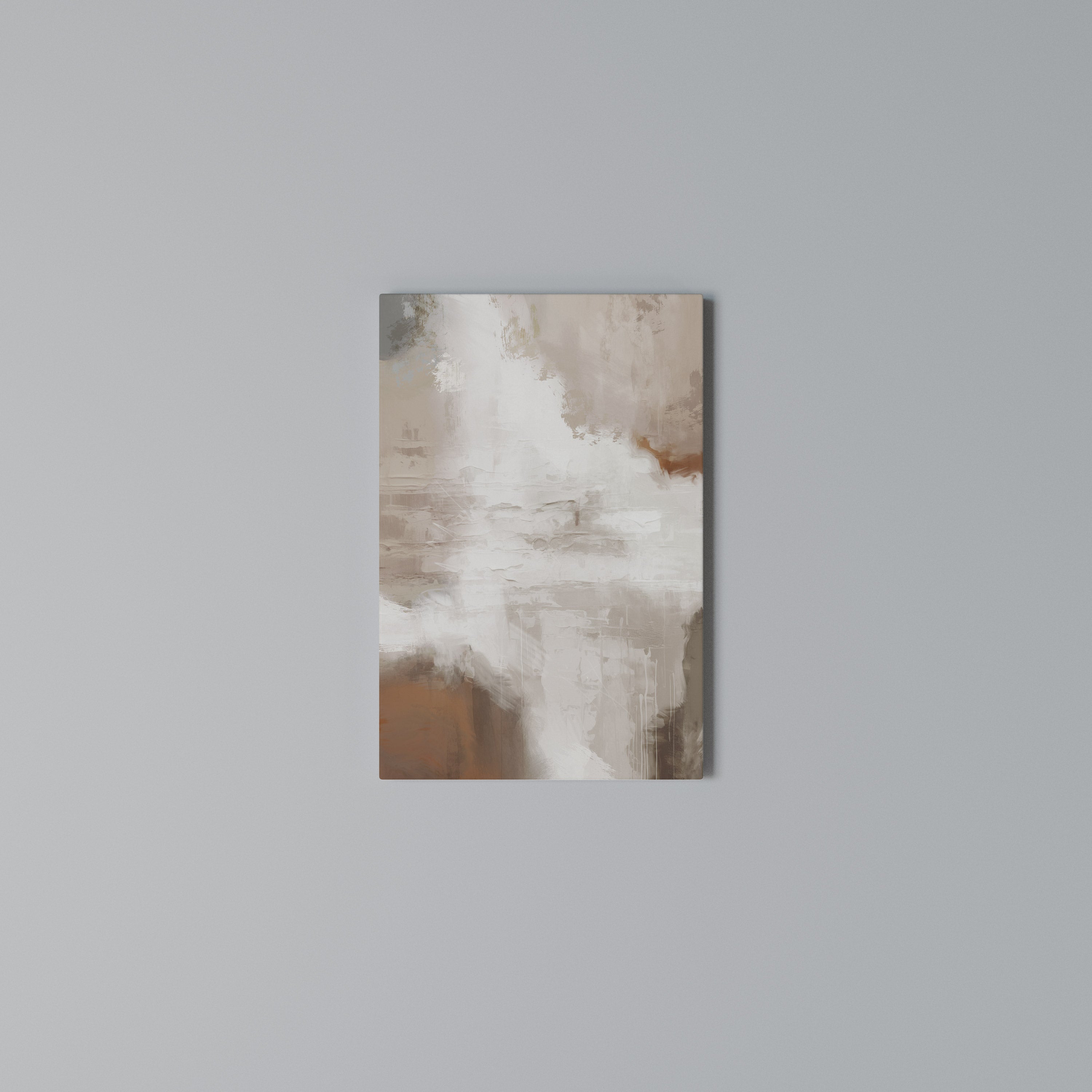 BLUSH SERENITY Cuadro en lienzo vertical