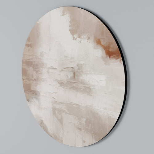 BLUSH SERENITY Arte de pared redondo