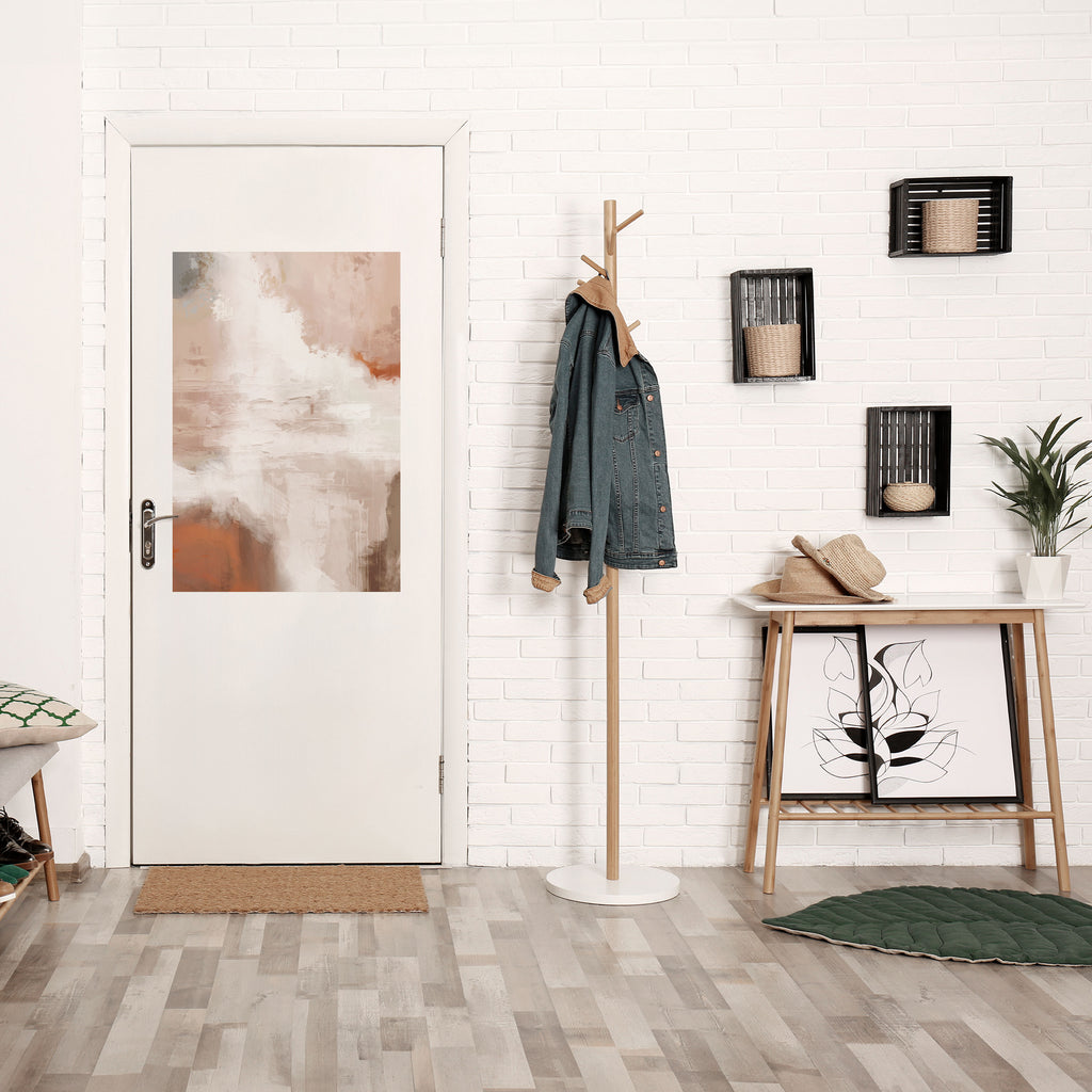 BLUSH SERENITY Peel and Stick Vertical Poster