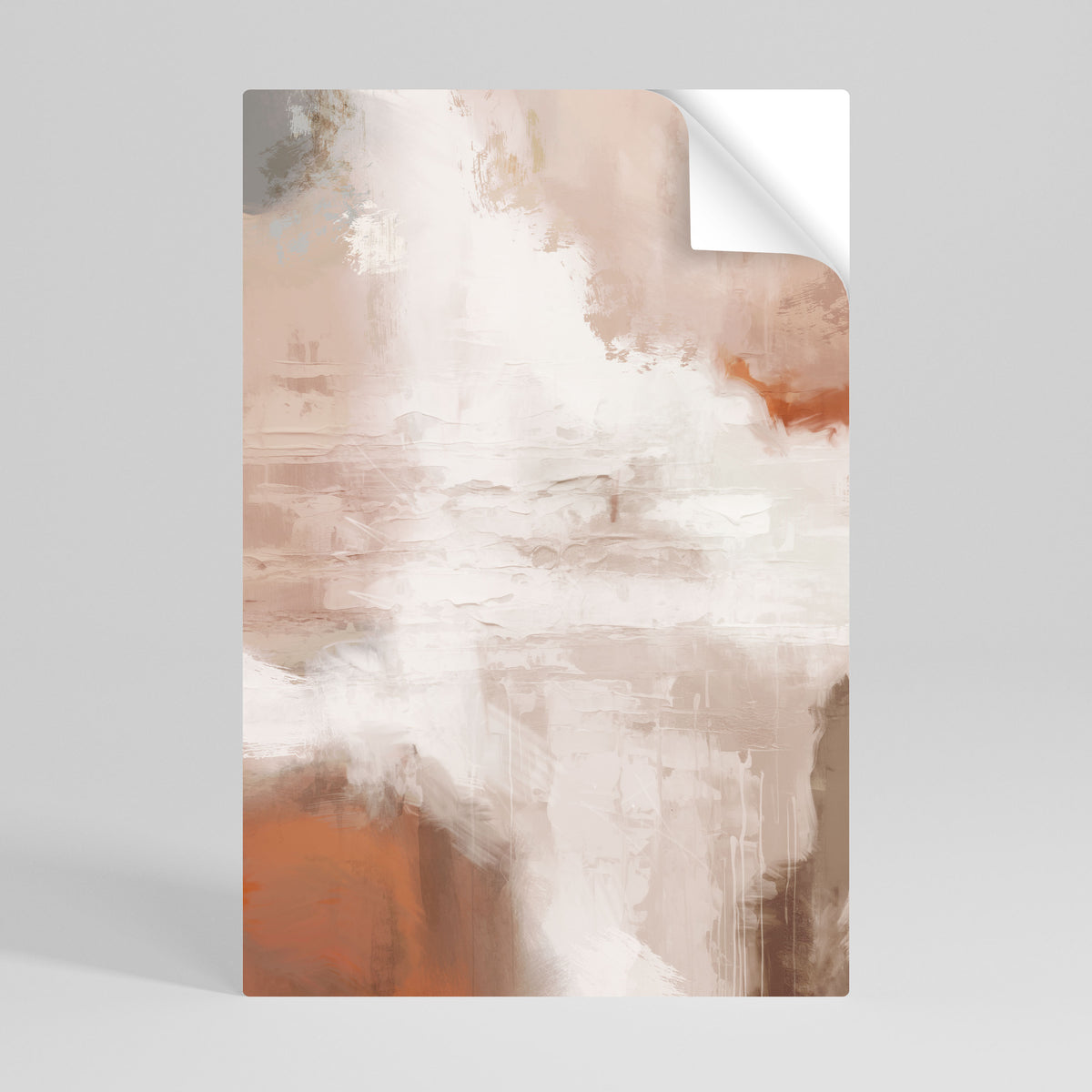 BLUSH SERENITY Póster adhesivo vertical