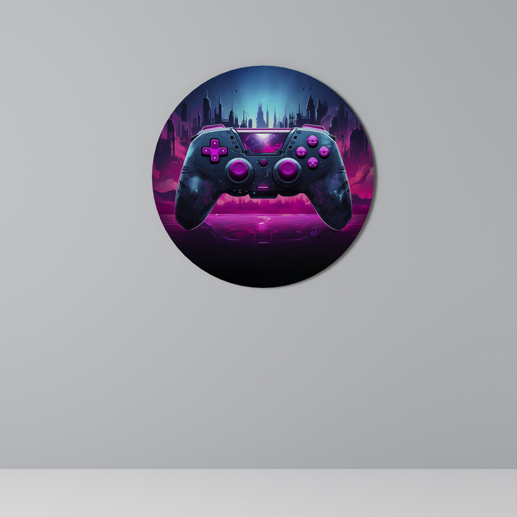 INFINITY MATRIX PAD Round Wall Art