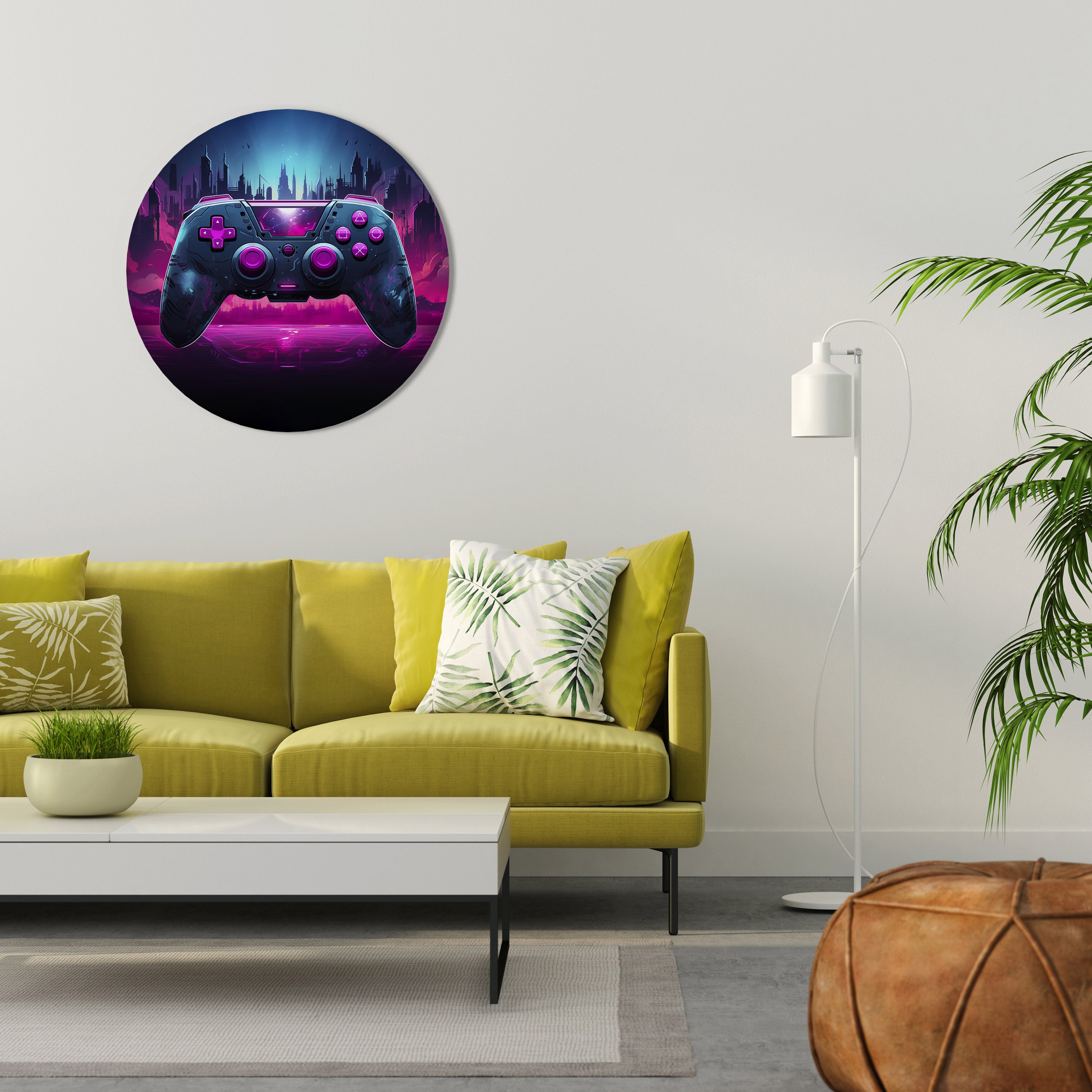 INFINITY MATRIX PAD Round Wall Art