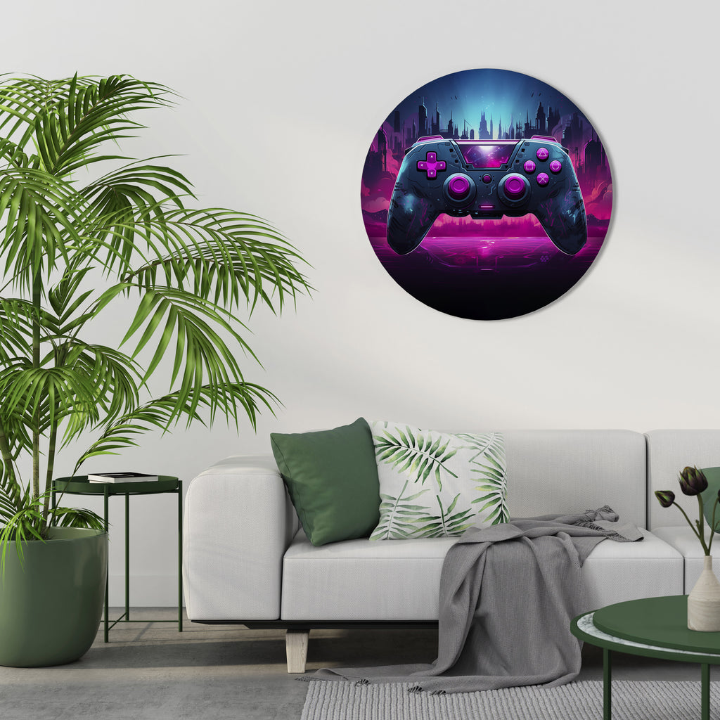 INFINITY MATRIX PAD Round Wall Art