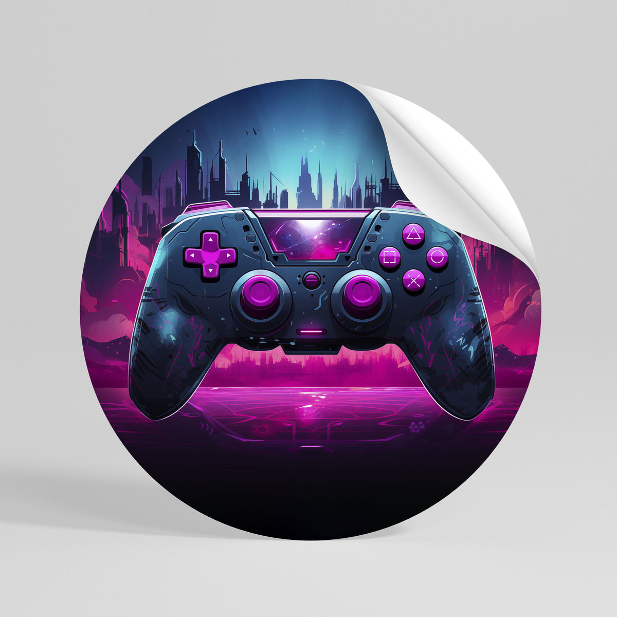 INFINITY MATRIX PAD Vinilo adhesivo redondo