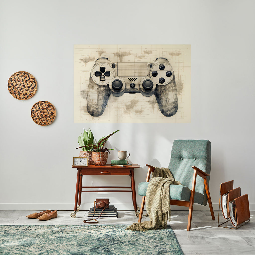 Póster horizontal autoadhesivo QUANTUM QUEST PAD