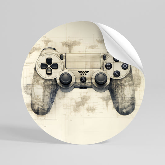 QUANTUM QUEST PAD Vinilo adhesivo redondo