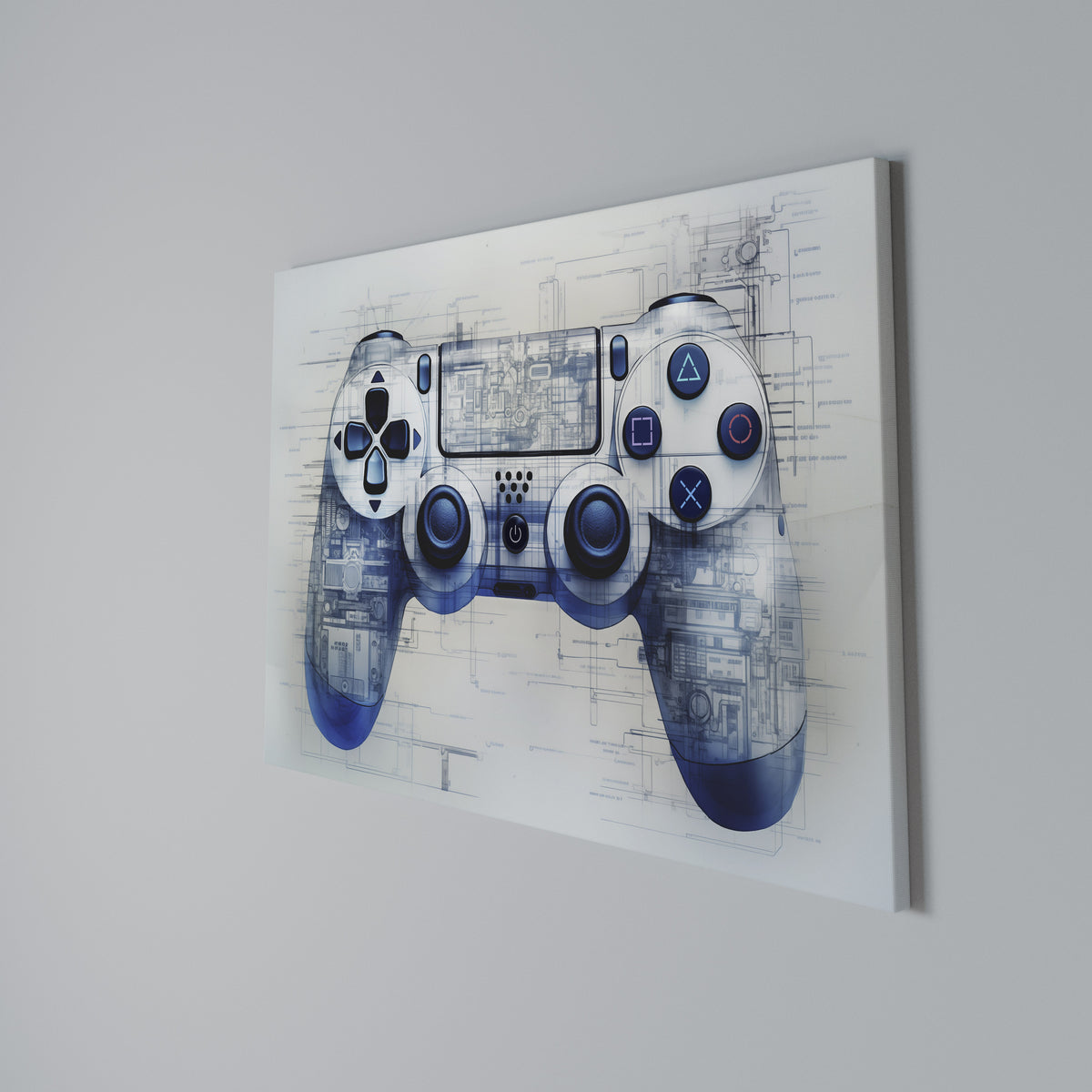 CYBER SCAPE PAD Cuadro en lienzo horizontal