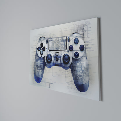 CYBER SCAPE PAD Cuadro en lienzo horizontal