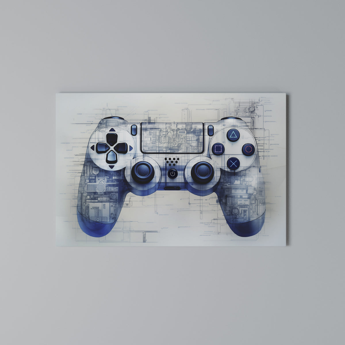 CYBER SCAPE PAD Cuadro en lienzo horizontal