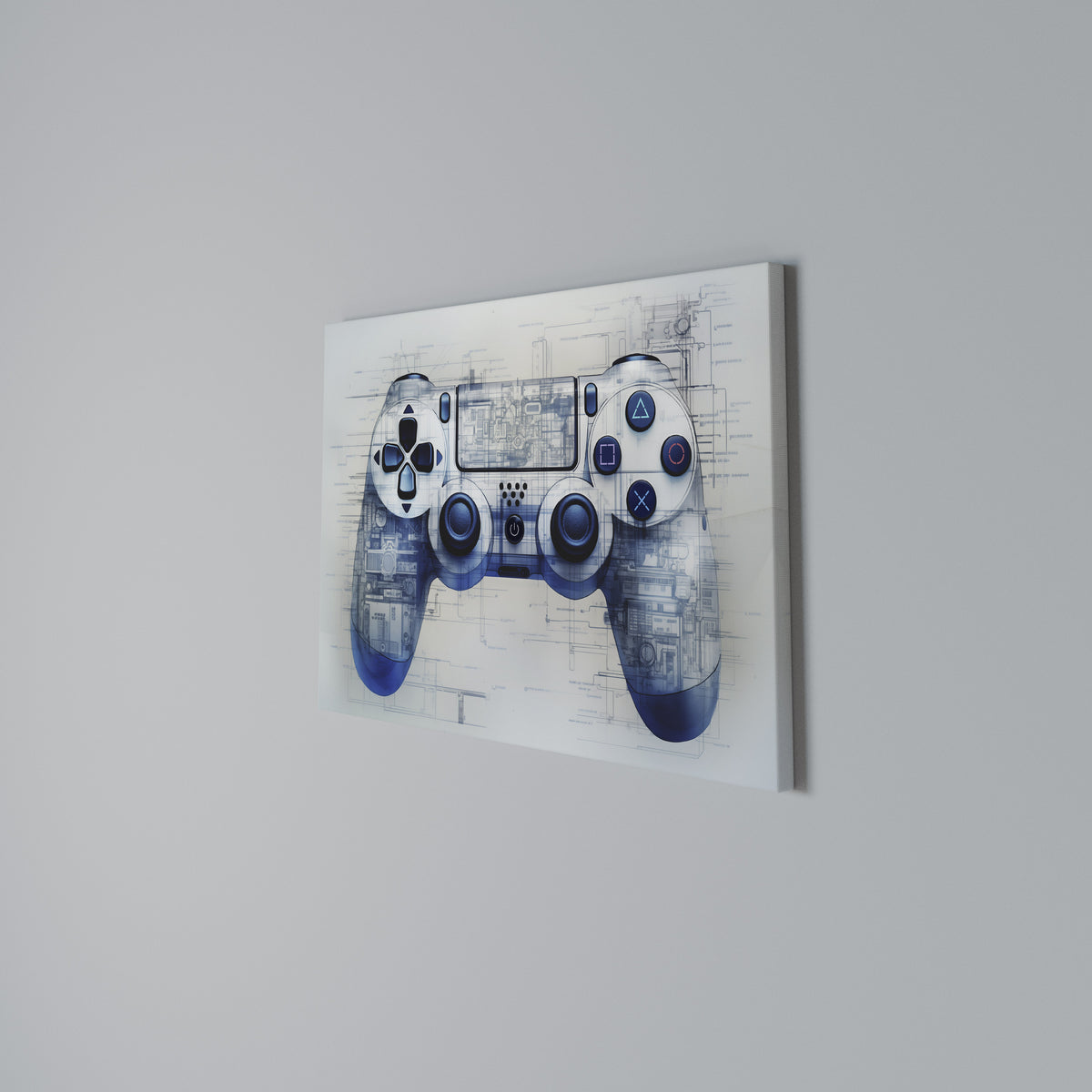 CYBER SCAPE PAD Cuadro en lienzo horizontal