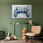 CYBER SCAPE PAD Peel and Stick Horizontal Poster