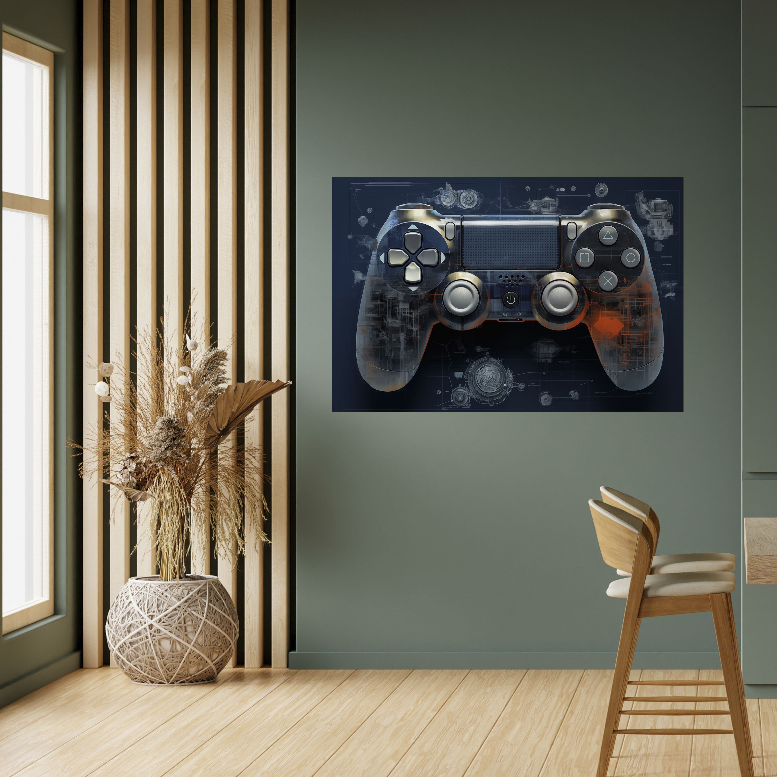 Póster horizontal autoadhesivo VIRTUAL VELOCITY PAD