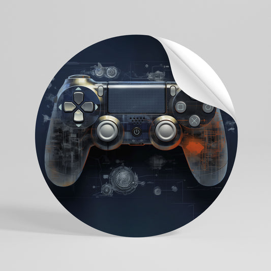 VIRTUAL VELOCITY PAD Vinilo adhesivo redondo