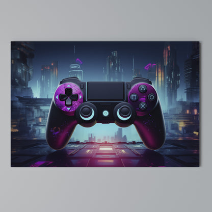 SYNTHWAVE PAD Cuadro en lienzo horizontal