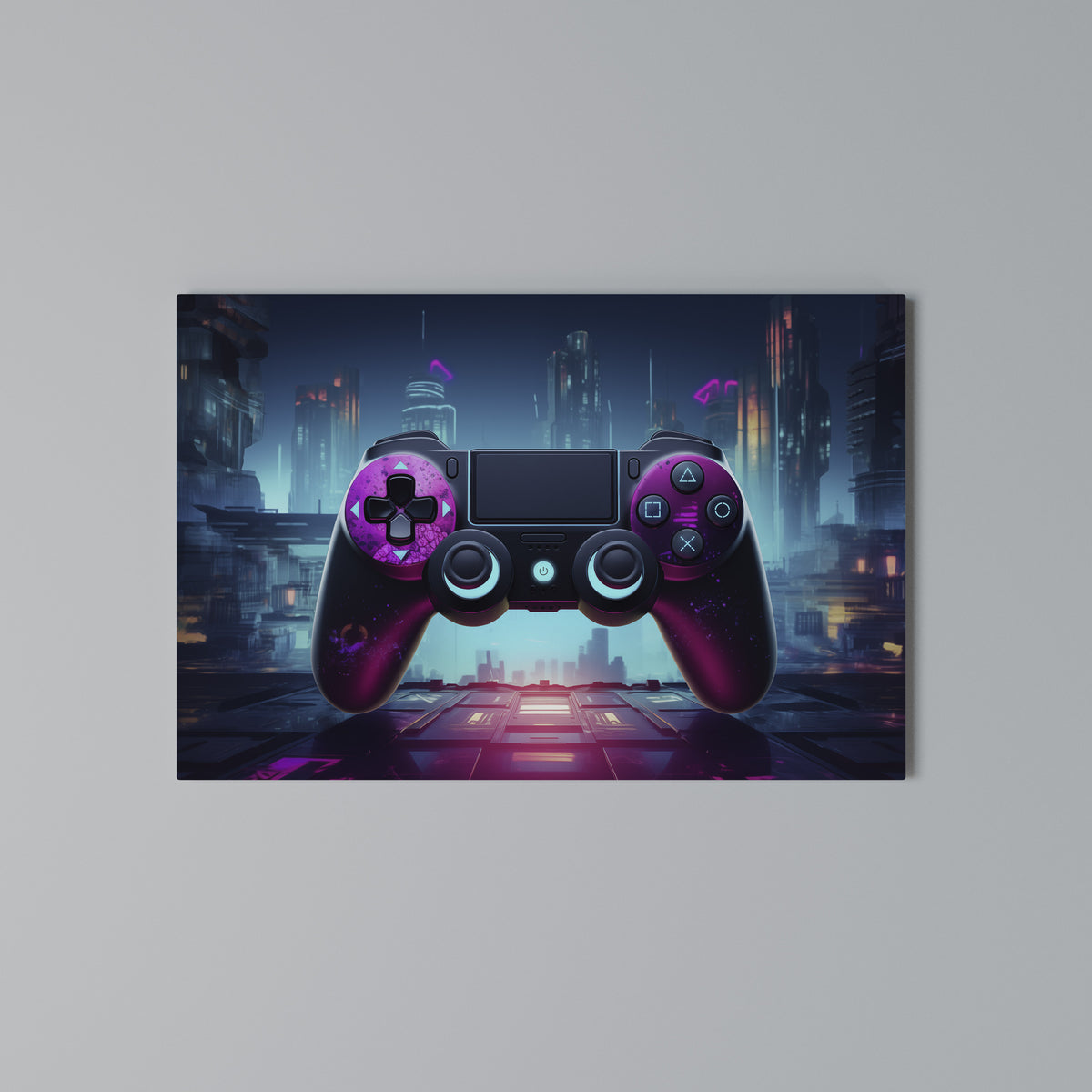 SYNTHWAVE PAD Cuadro en lienzo horizontal