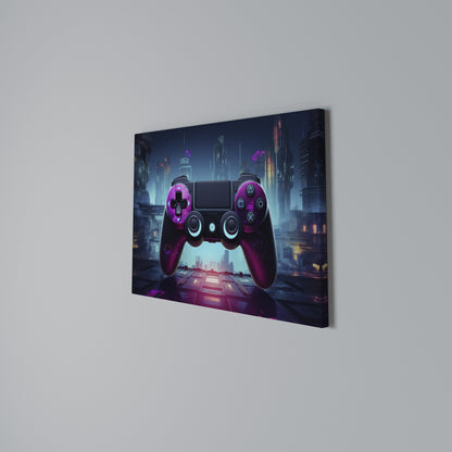SYNTHWAVE PAD Cuadro en lienzo horizontal