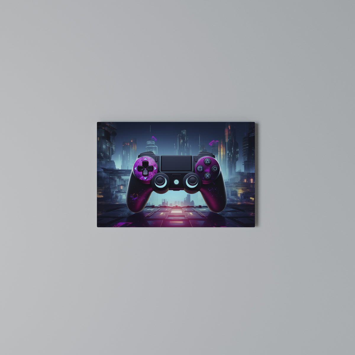 SYNTHWAVE PAD Cuadro en lienzo horizontal