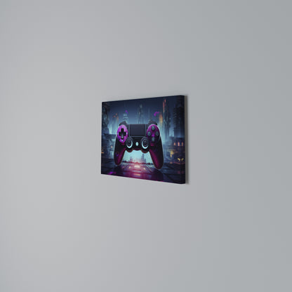 SYNTHWAVE PAD Cuadro en lienzo horizontal