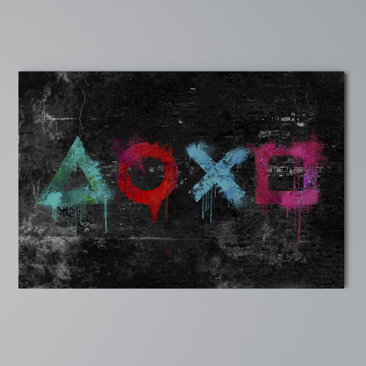 GAMER OUTLAWS Cuadro en lienzo horizontal