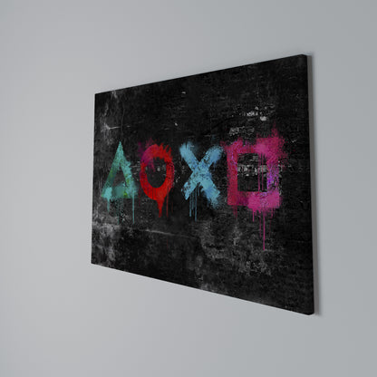 GAMER OUTLAWS Cuadro en lienzo horizontal