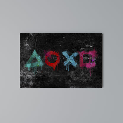 GAMER OUTLAWS Cuadro en lienzo horizontal
