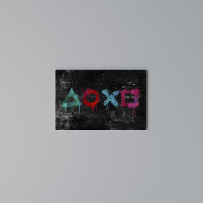 GAMER OUTLAWS Cuadro en lienzo horizontal