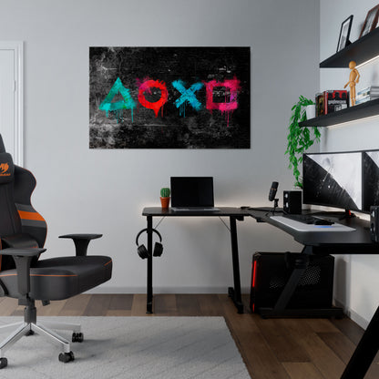 GAMER OUTLAWS Cuadro en lienzo horizontal