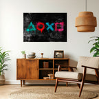 GAMER OUTLAWS Peel and Stick Horizontal Poster