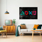 GAMER OUTLAWS Peel and Stick Horizontal Poster