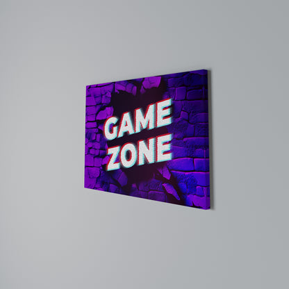 LUMINOUS GAME ZONE Cuadro en lienzo horizontal