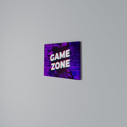 LUMINOUS GAME ZONE Cuadro en lienzo horizontal