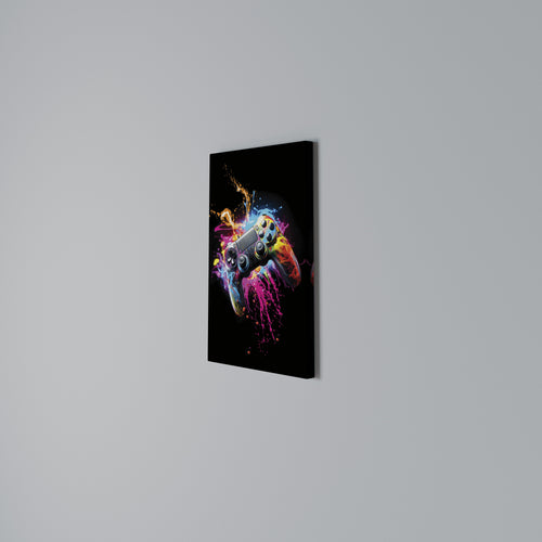 GAMING LUSH Cuadro en lienzo vertical