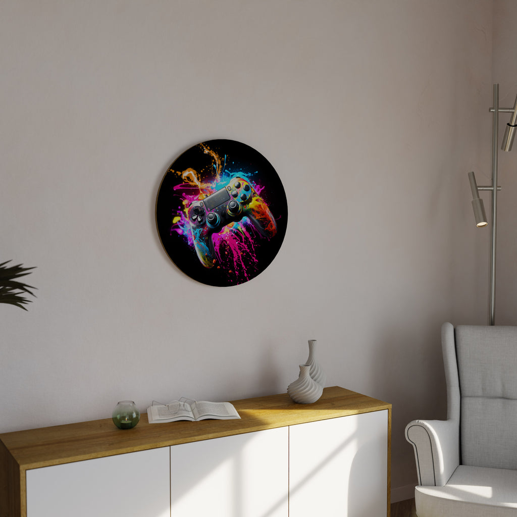 GAMING LUSH Round Wall Art