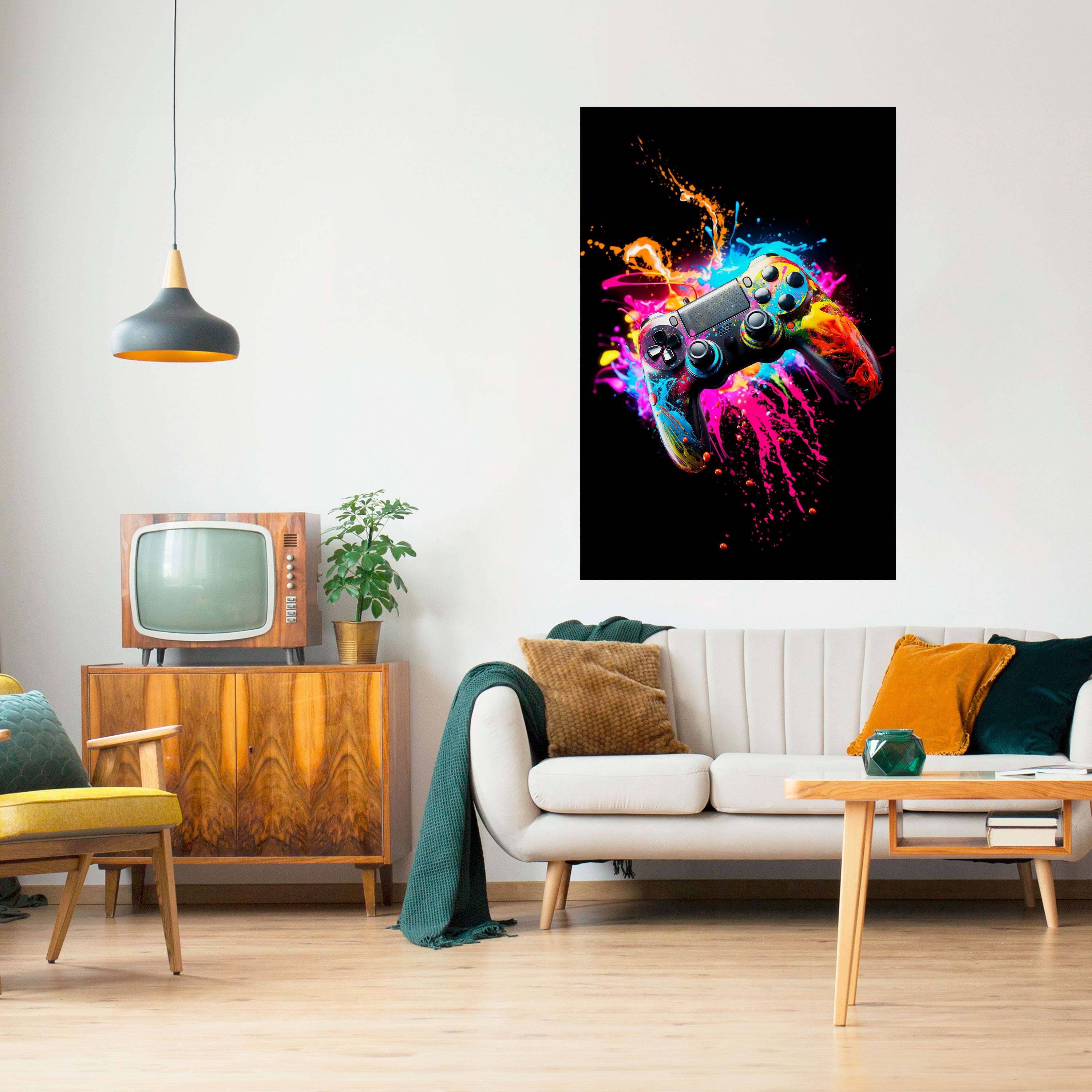 GAMING LUSH Peel and Stick Vertical Poster