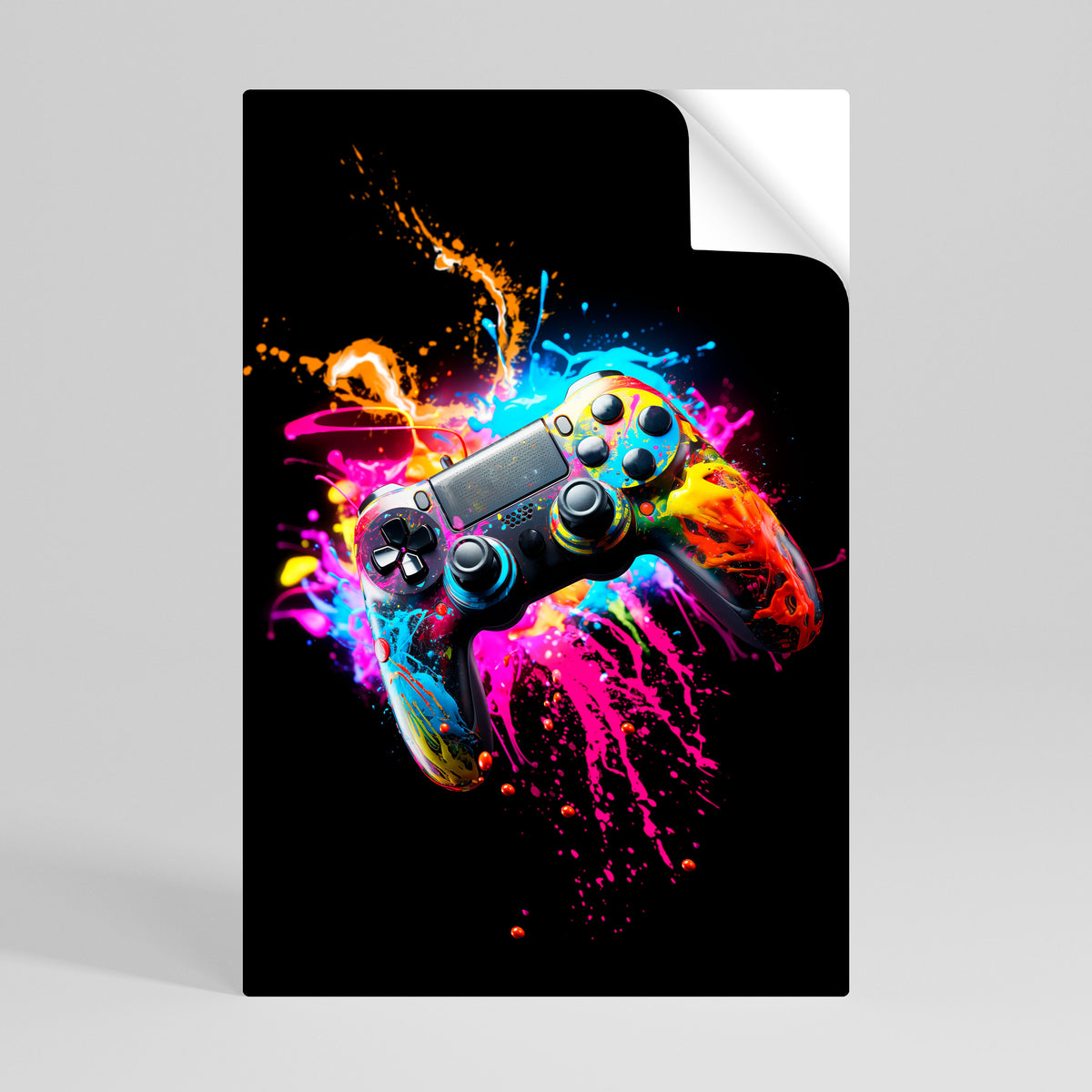 GAMING LUSH Póster adhesivo vertical