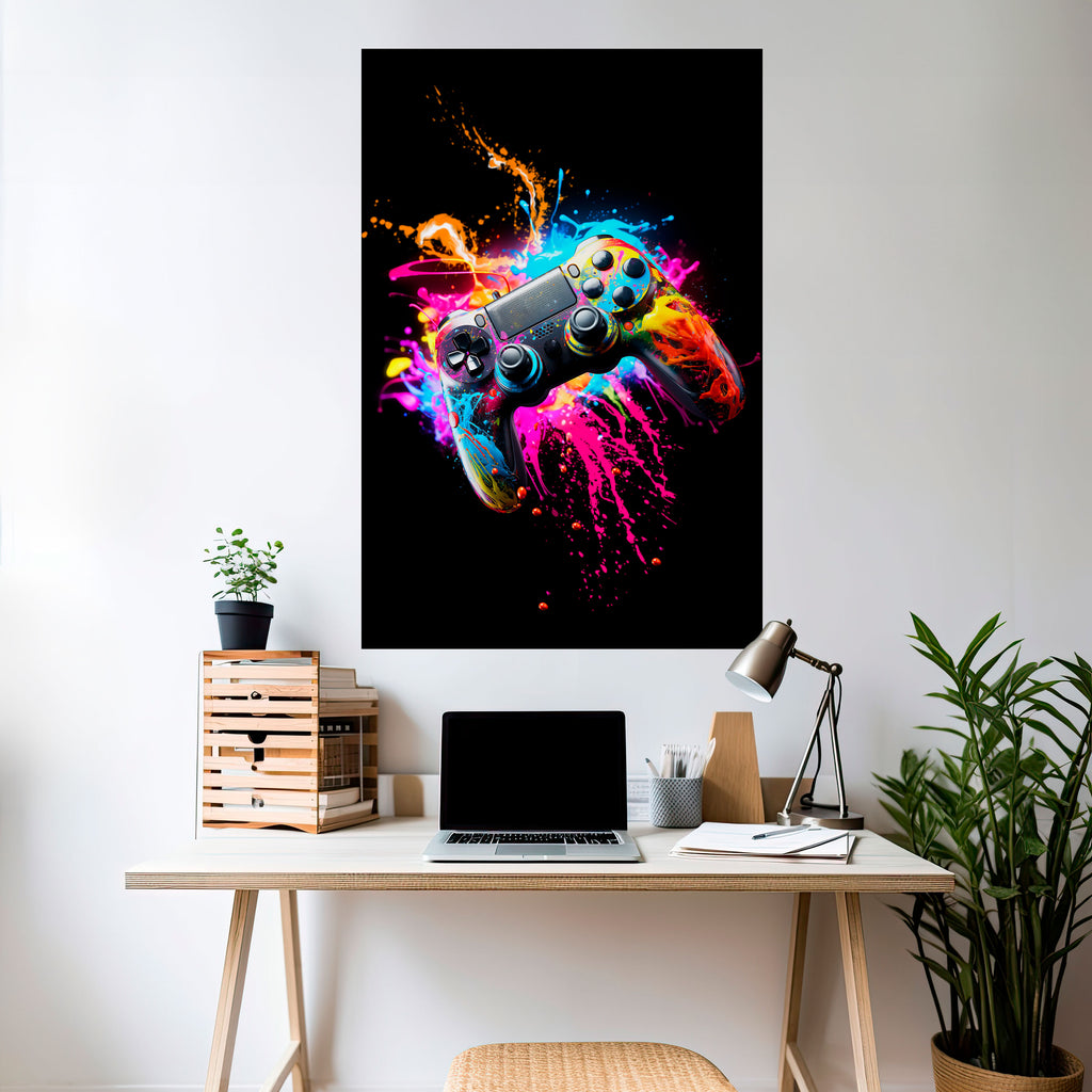 GAMING LUSH Peel and Stick Vertical Poster