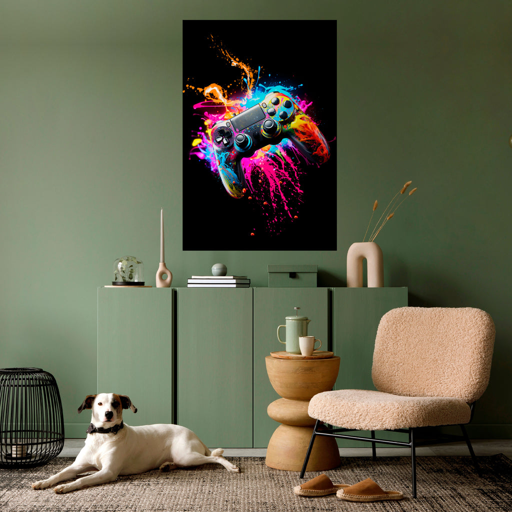 GAMING LUSH Peel and Stick Vertical Poster